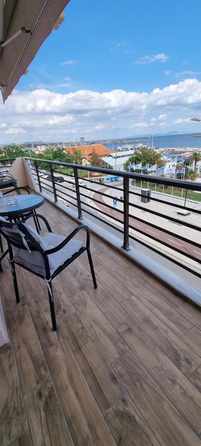 Amazing Sea View Apartment In The City Center! Alexandroupoli Bagian luar foto