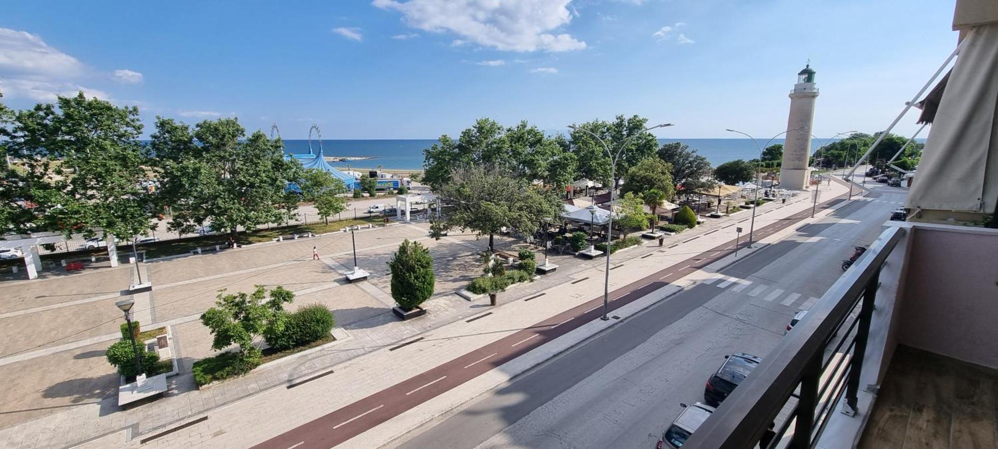 Amazing Sea View Apartment In The City Center! Alexandroupoli Bagian luar foto